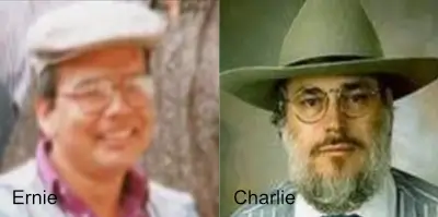 Ernie Malaga and Charlie Massoglia