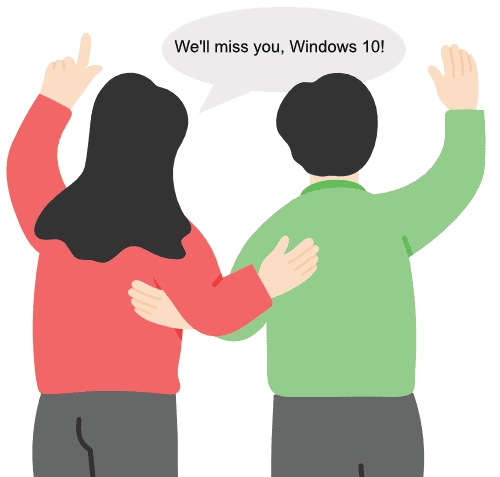 Good-bye Windows 10